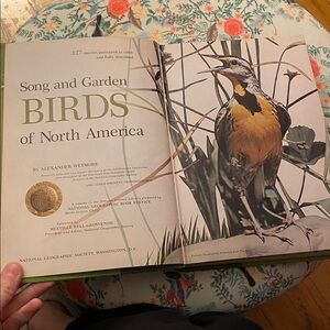 “Song and Garden Birds of North America” by Alexander Wetmore Vintage Book 1964